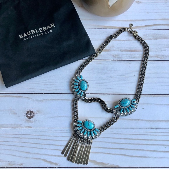 🚫 S O L D! BaubleBar Vintage Native Necklace - Picture 2 of 11